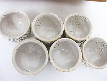 Amazon.co.jp: 岩国焼 吉香窯 象陶 白蛇釉 茶道具 煎茶道具 茶器